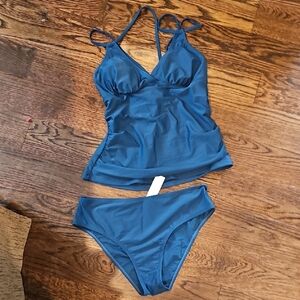 Cupshe Blue Bikini Set